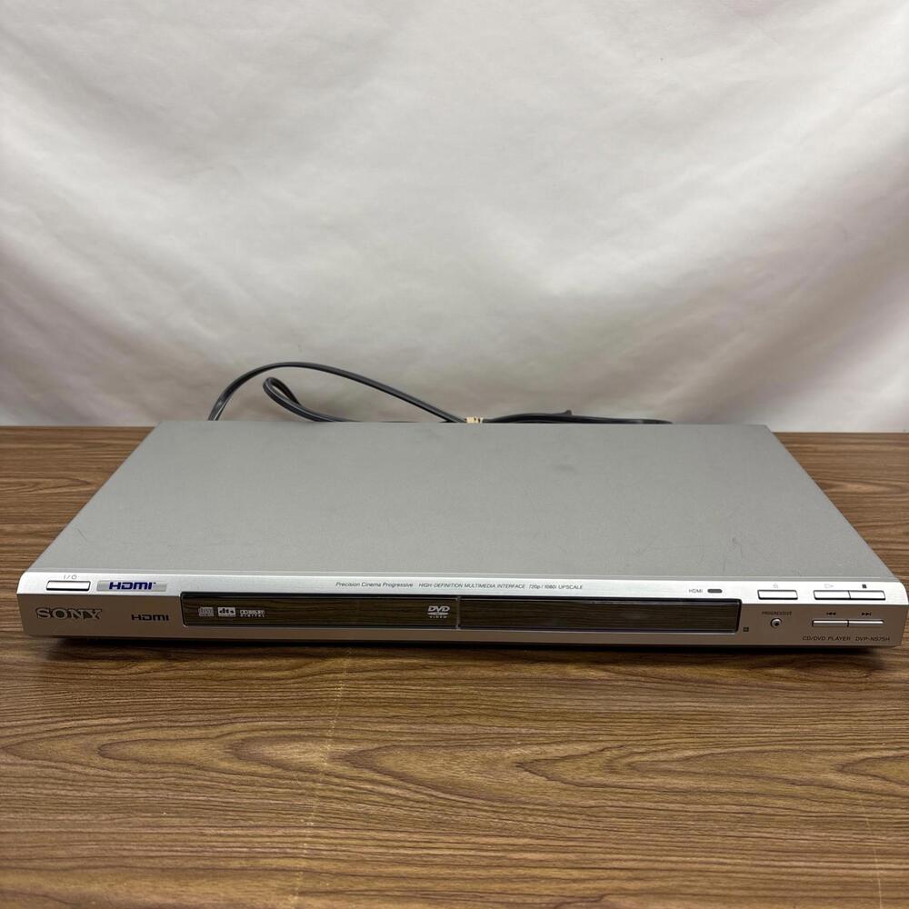 Sony DVP-NS75H Silver CD/DVD Player HDMI 720p / 1080i Upscale No Remote